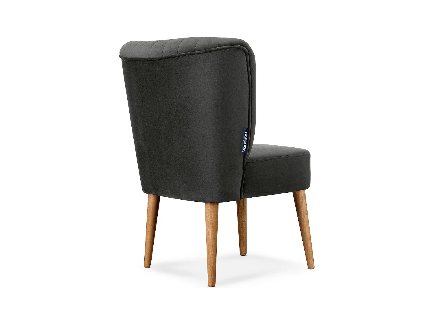 Einzelsessel - Graphit/Eiche Dekor - DUCO