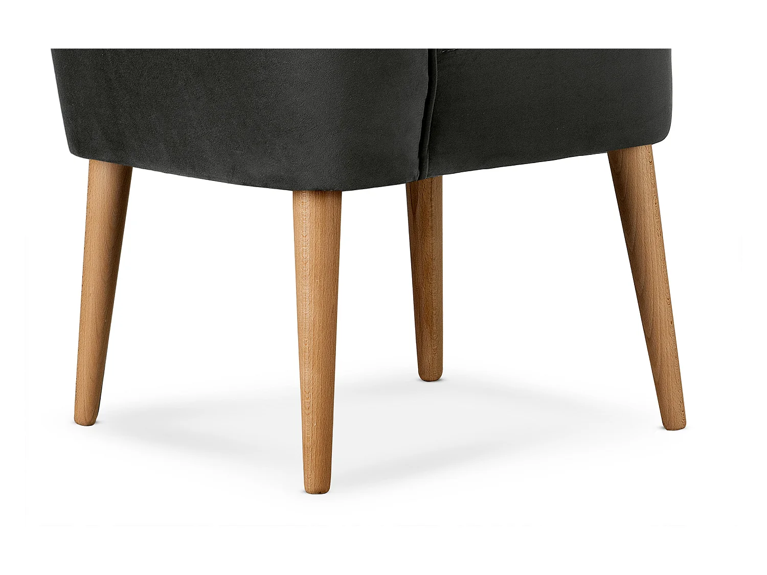 Einzelsessel - Graphit/Eiche Dekor - DUCO