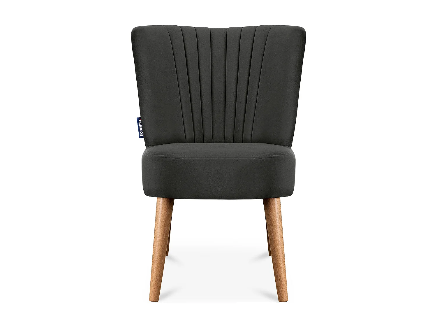 Einzelsessel - Graphit/Eiche Dekor - DUCO