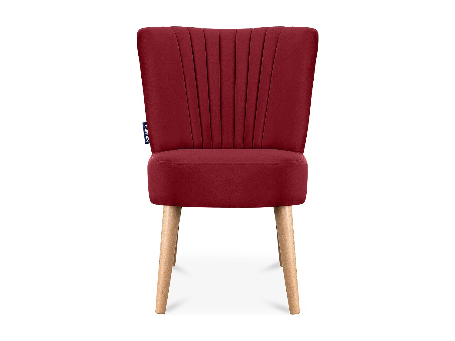 Einzelsessel - Kastanienbraun/Buche Dekor - DUCO