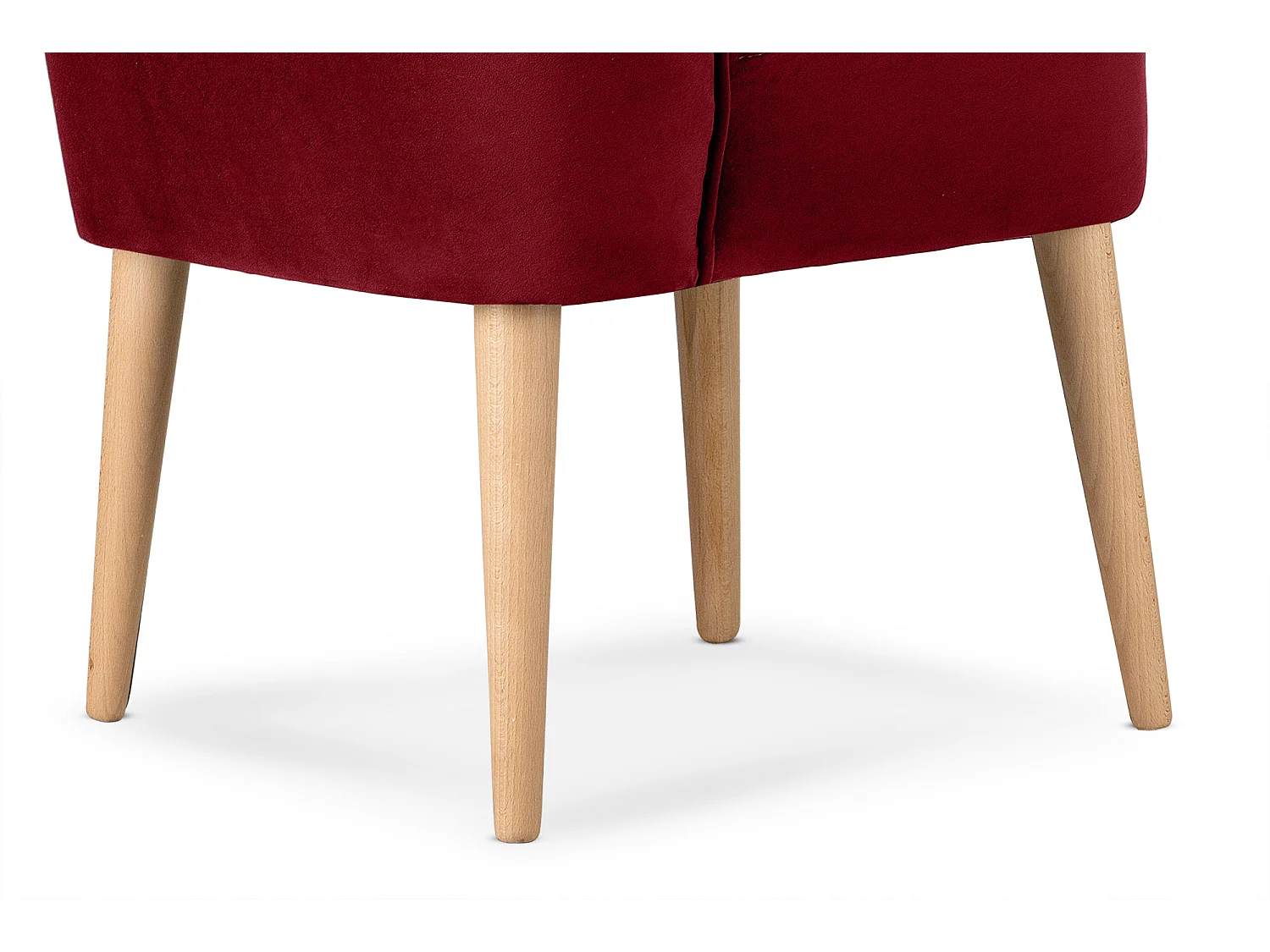 Einzelsessel - Kastanienbraun/Buche Dekor - DUCO