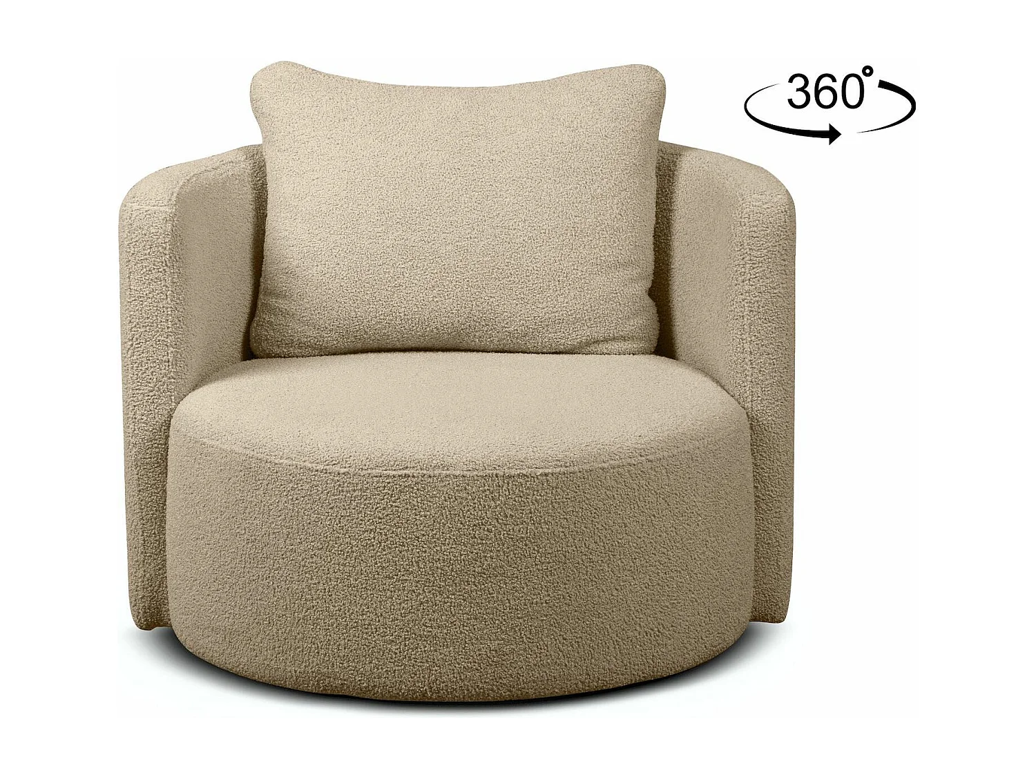 Drehsessel - Beige - RAGGI