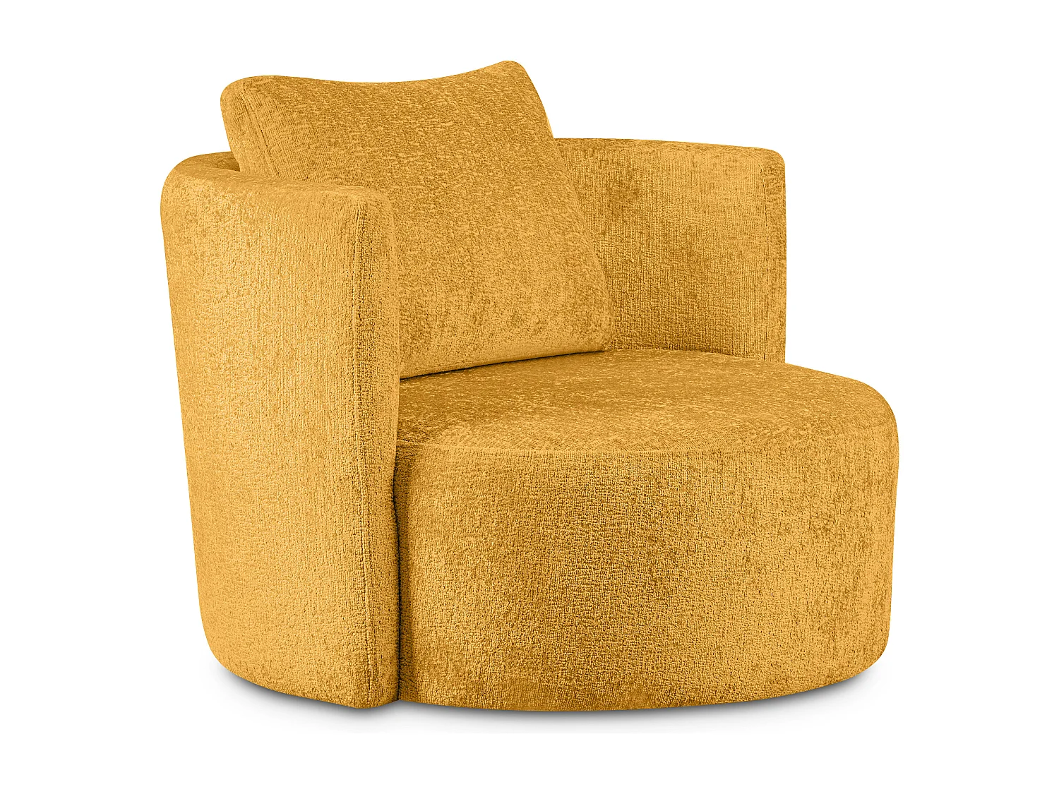 Drehsessel - Senfgelb - RAGGI