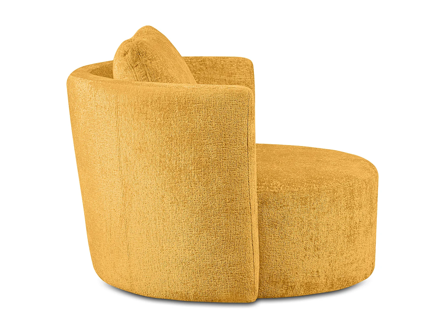Drehsessel - Senfgelb - RAGGI