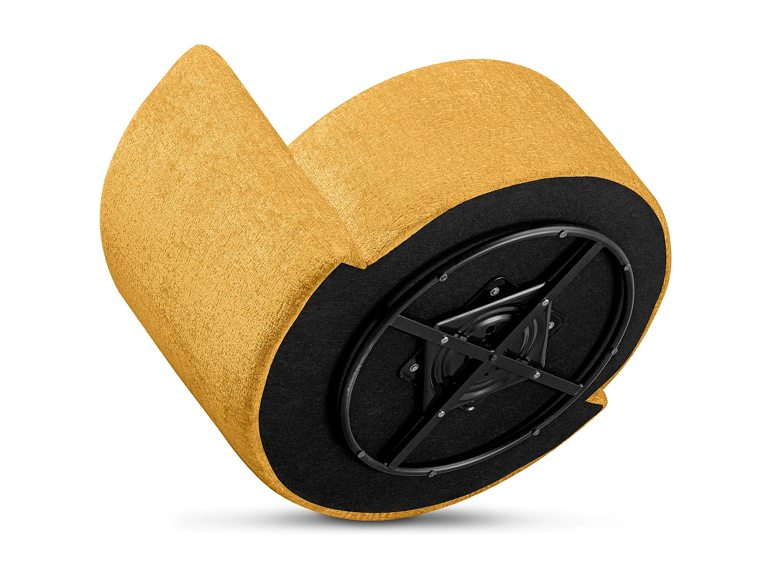 Drehsessel - Senfgelb - RAGGI