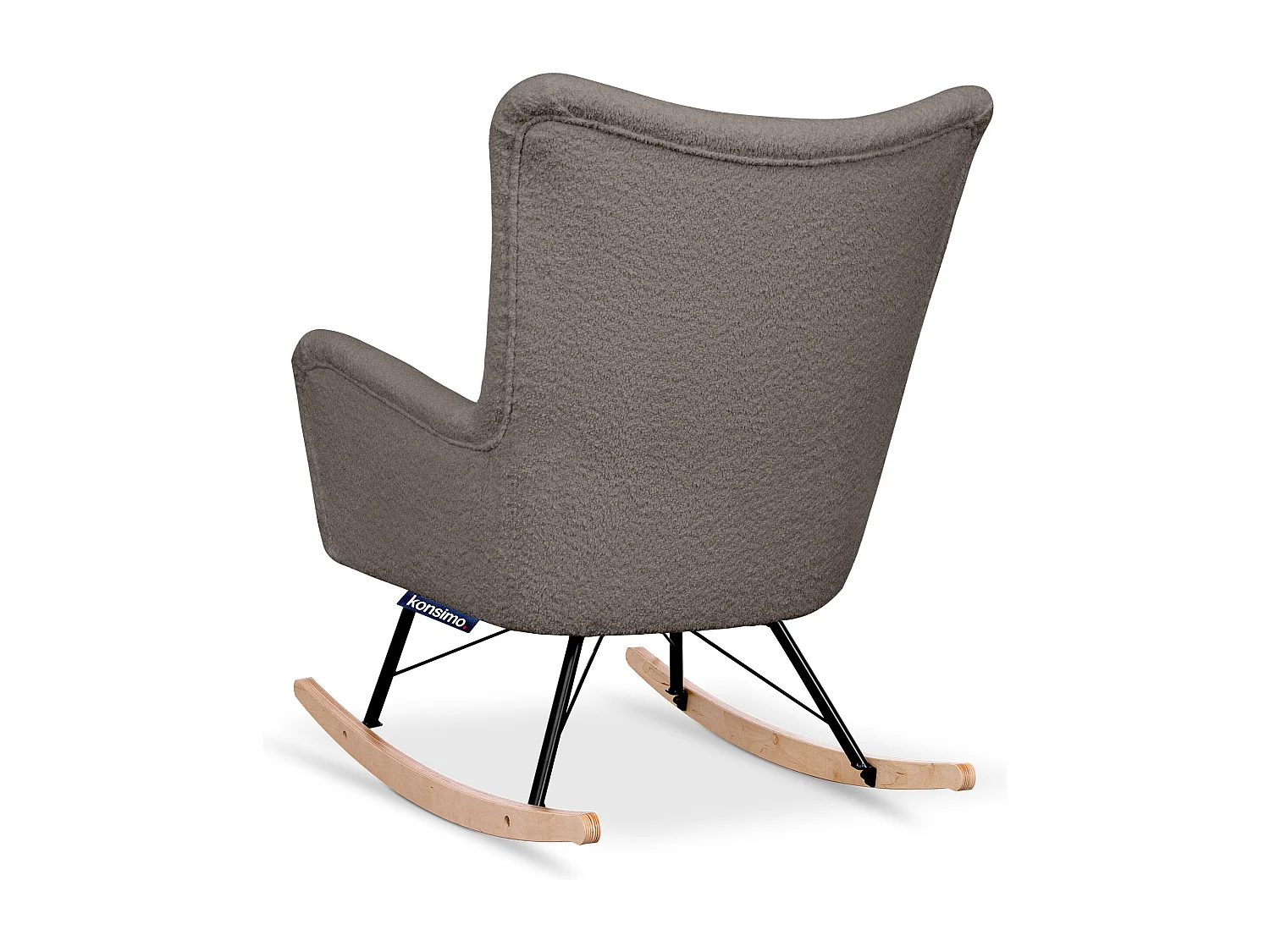 Schaukelsessel - Braun - ADDUCTI