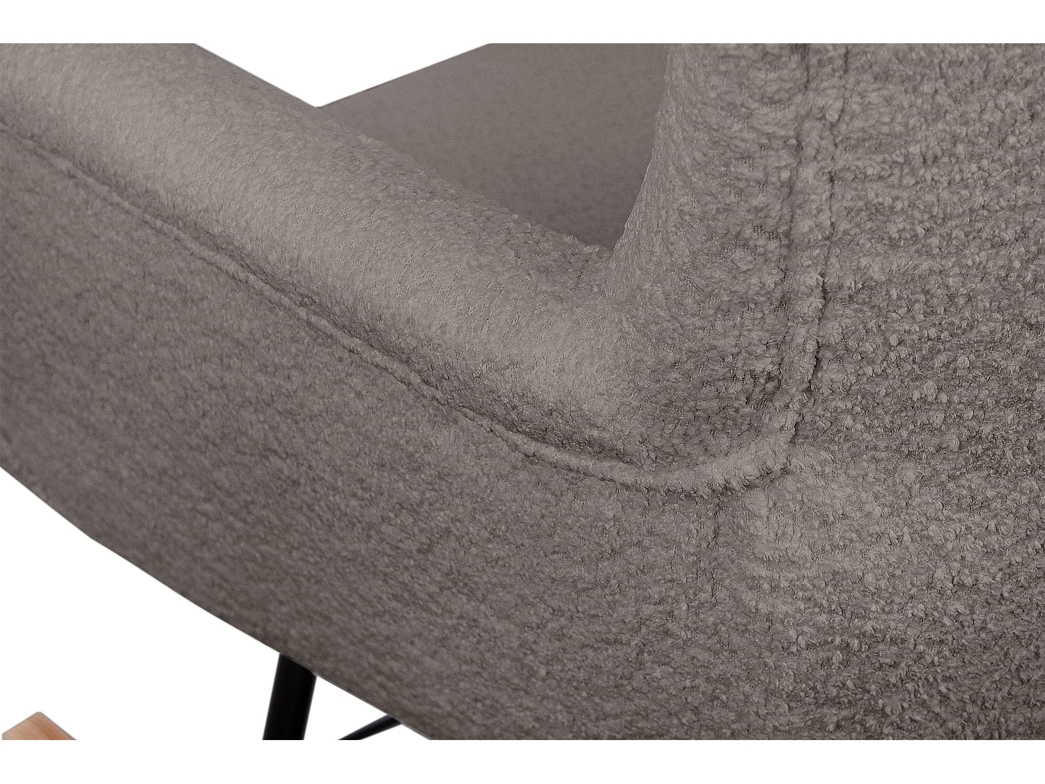 Schaukelsessel - Braun - ADDUCTI