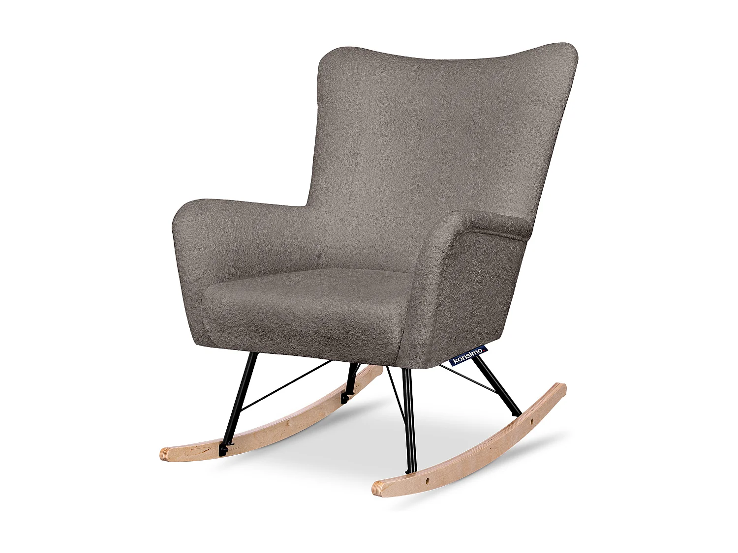 Schaukelsessel - Braun - ADDUCTI