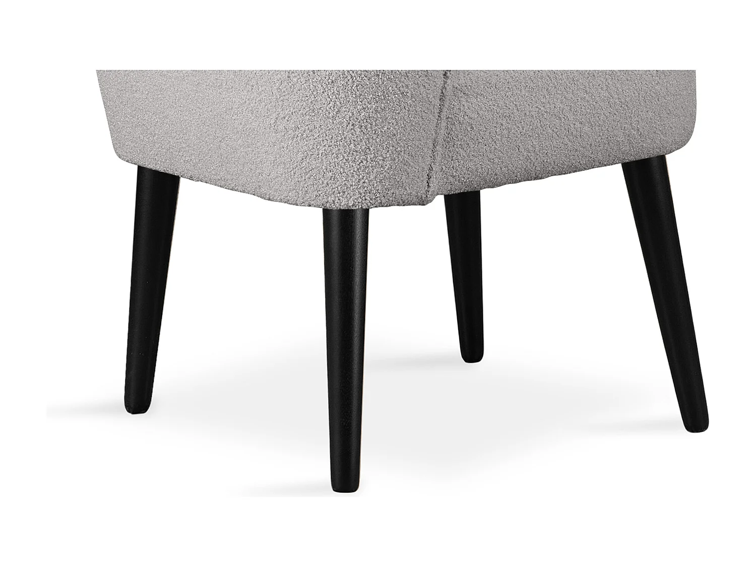 Einzelsessel - Hellgrau/Schwarz - APPA