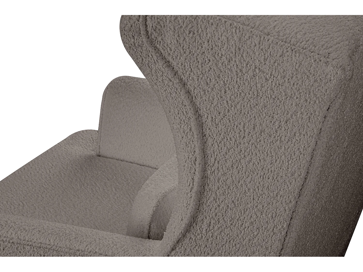 Ohrensessel - Beige - STRALIS