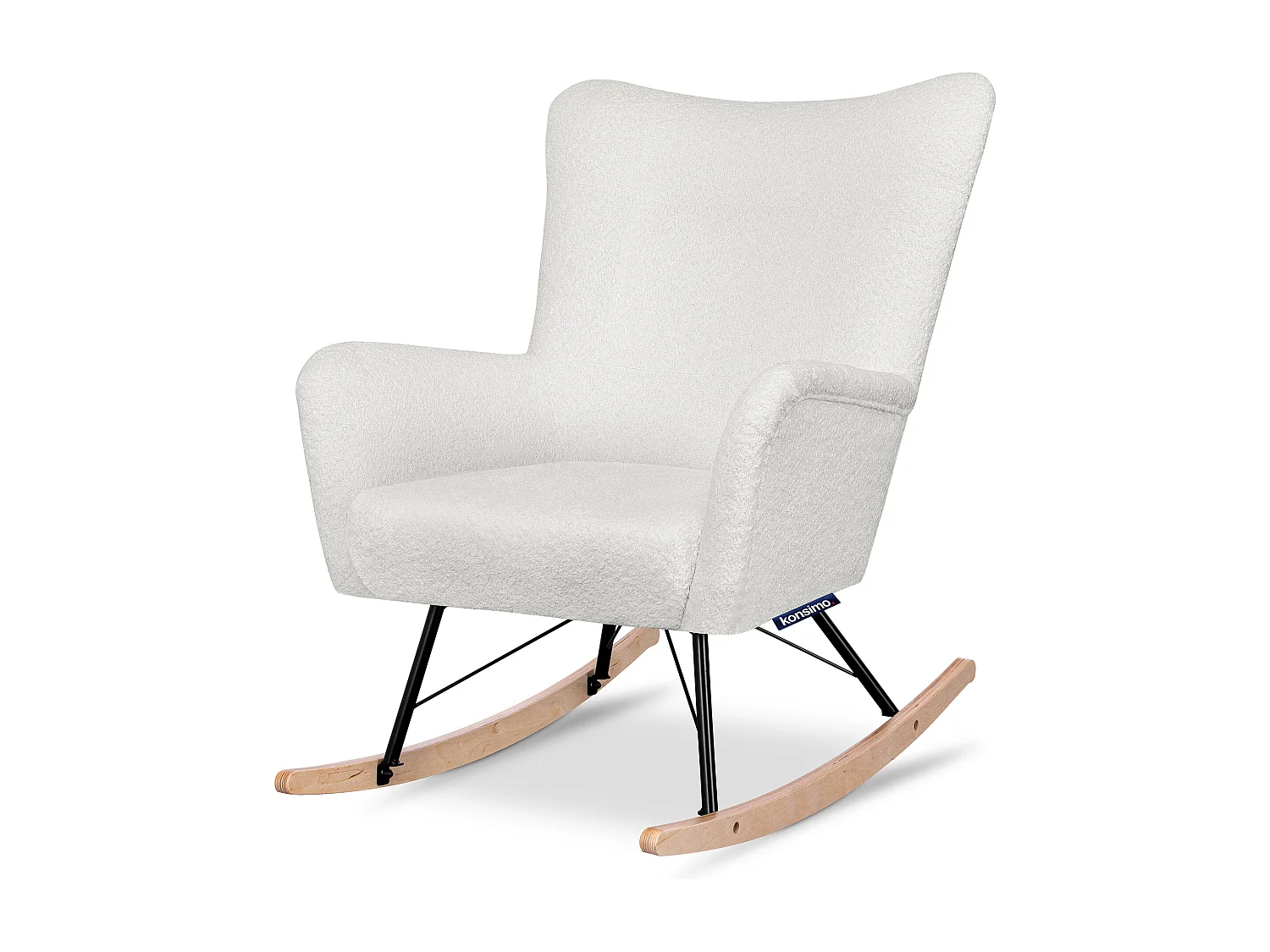 Schaukelsessel - Cremeweiß - ADDUCTI