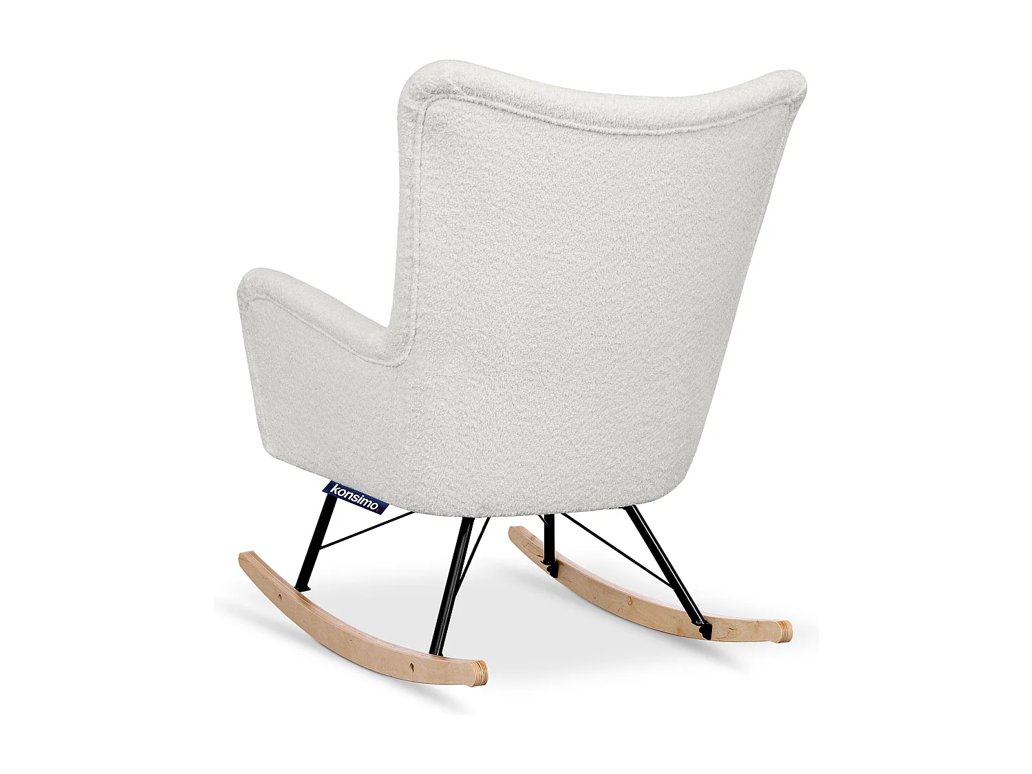 Schaukelsessel - Cremeweiß - ADDUCTI
