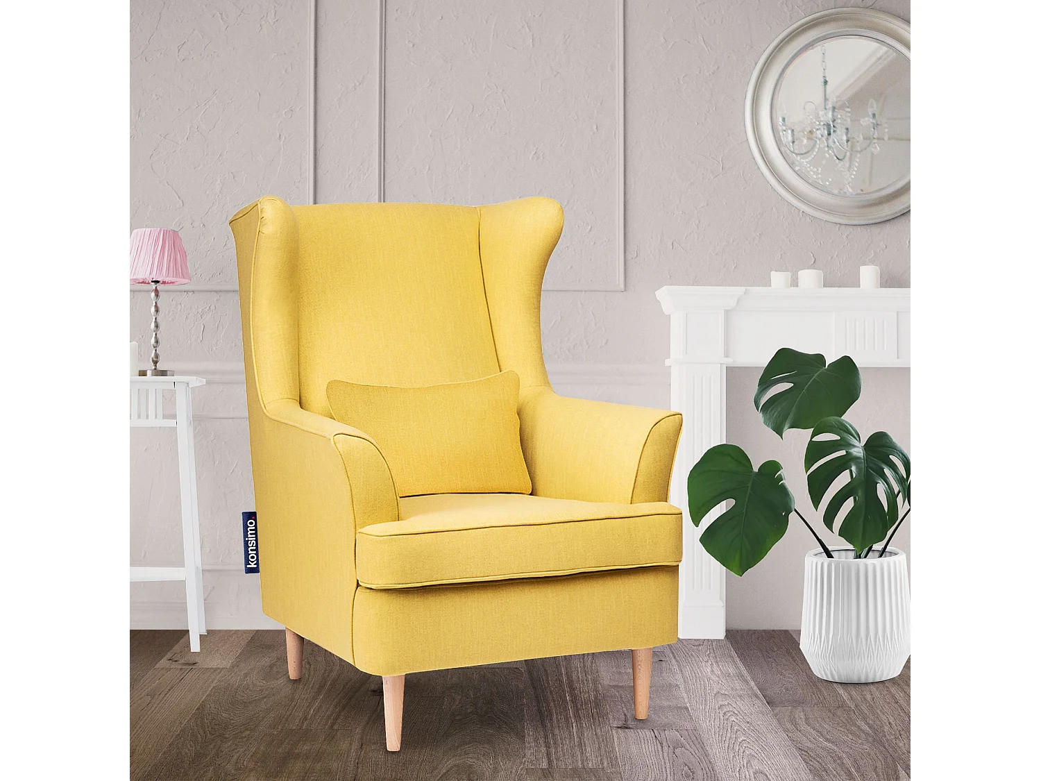 Ohrensessel - Gelb - STRALIS