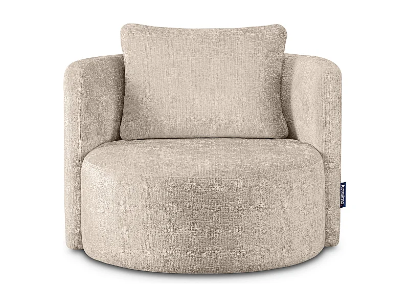 Drehsessel - Silbergrau - RAGGI