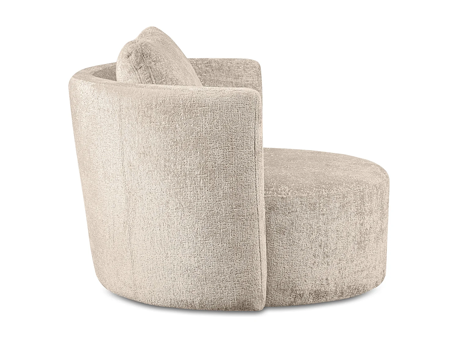 Drehsessel - Silbergrau - RAGGI