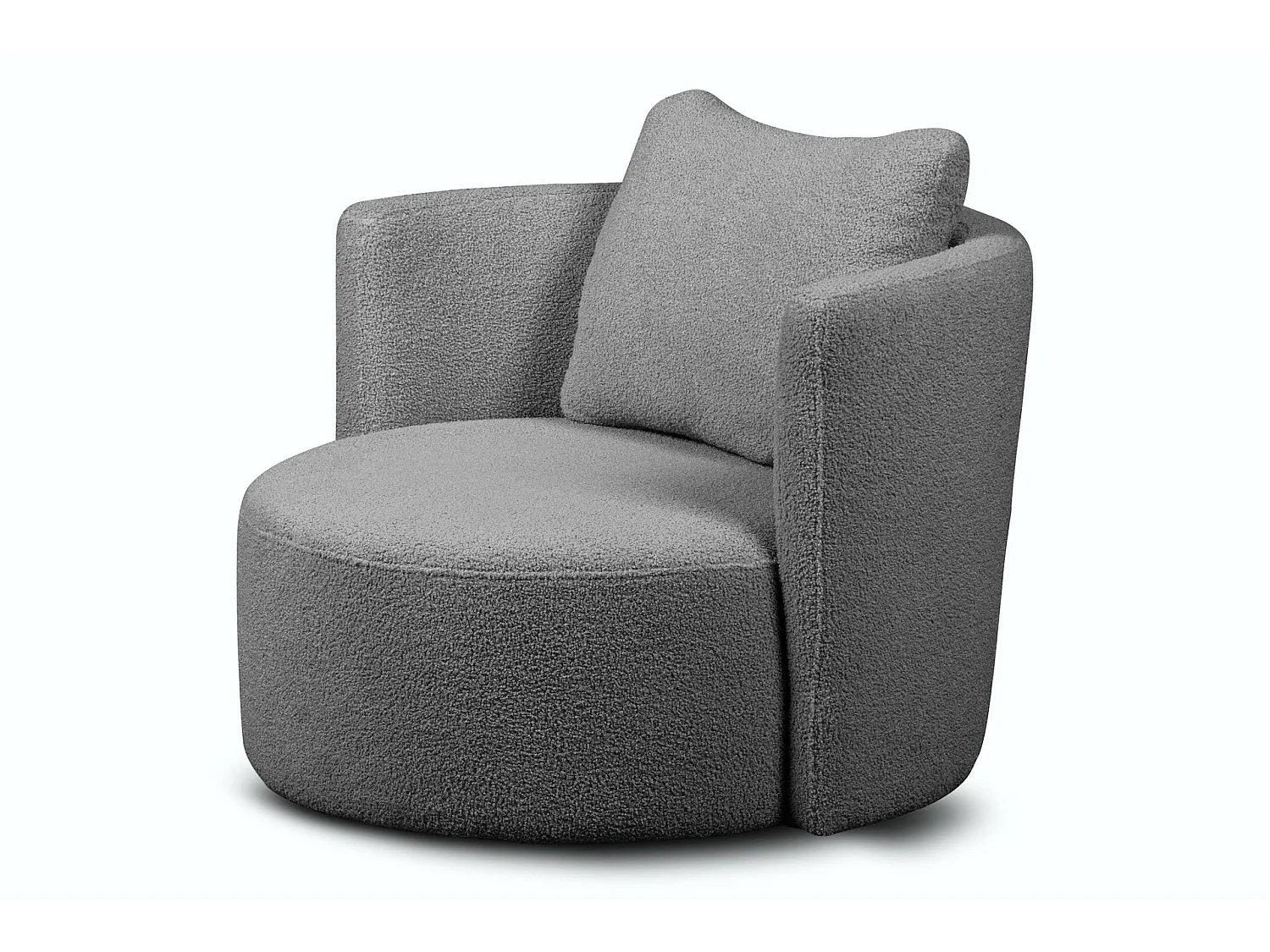 Drehsessel - Lavagrau - RAGGI