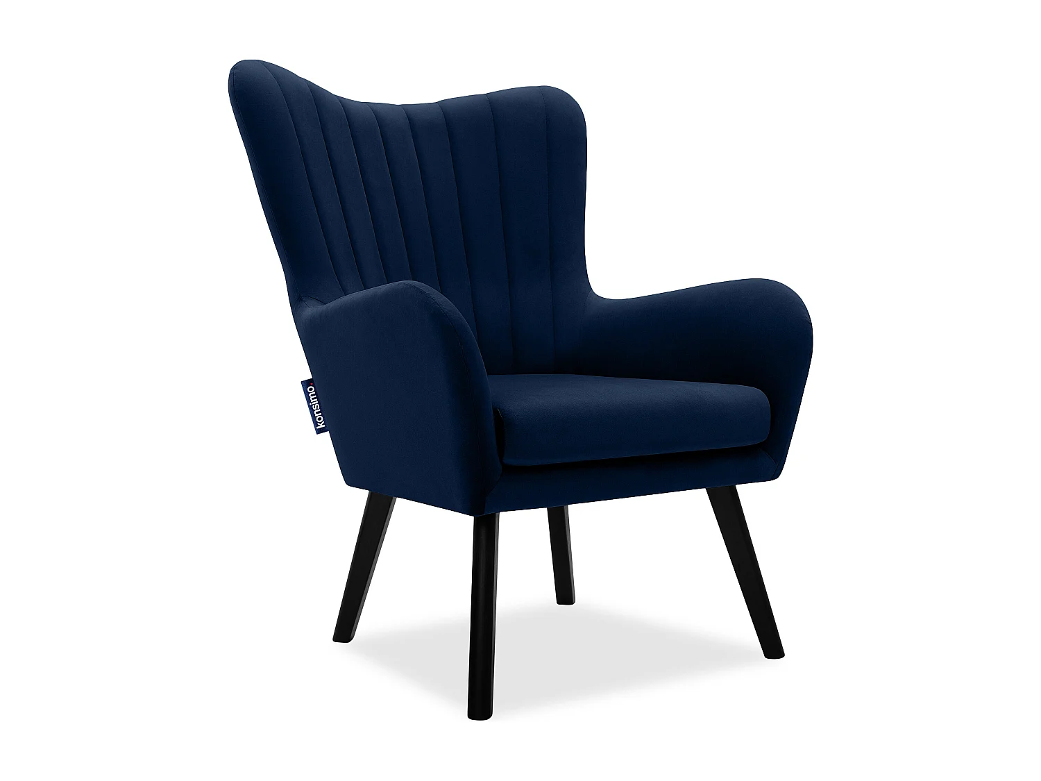 Einzelsessel - Marineblau - GADI