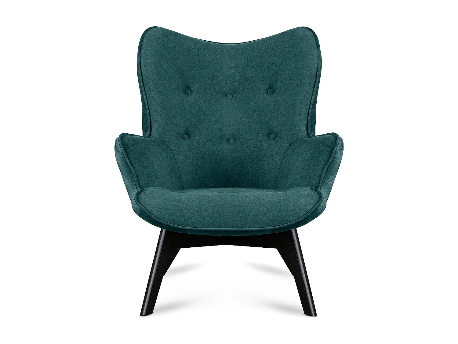 Einzelsessel - Blaugrün - GLORI