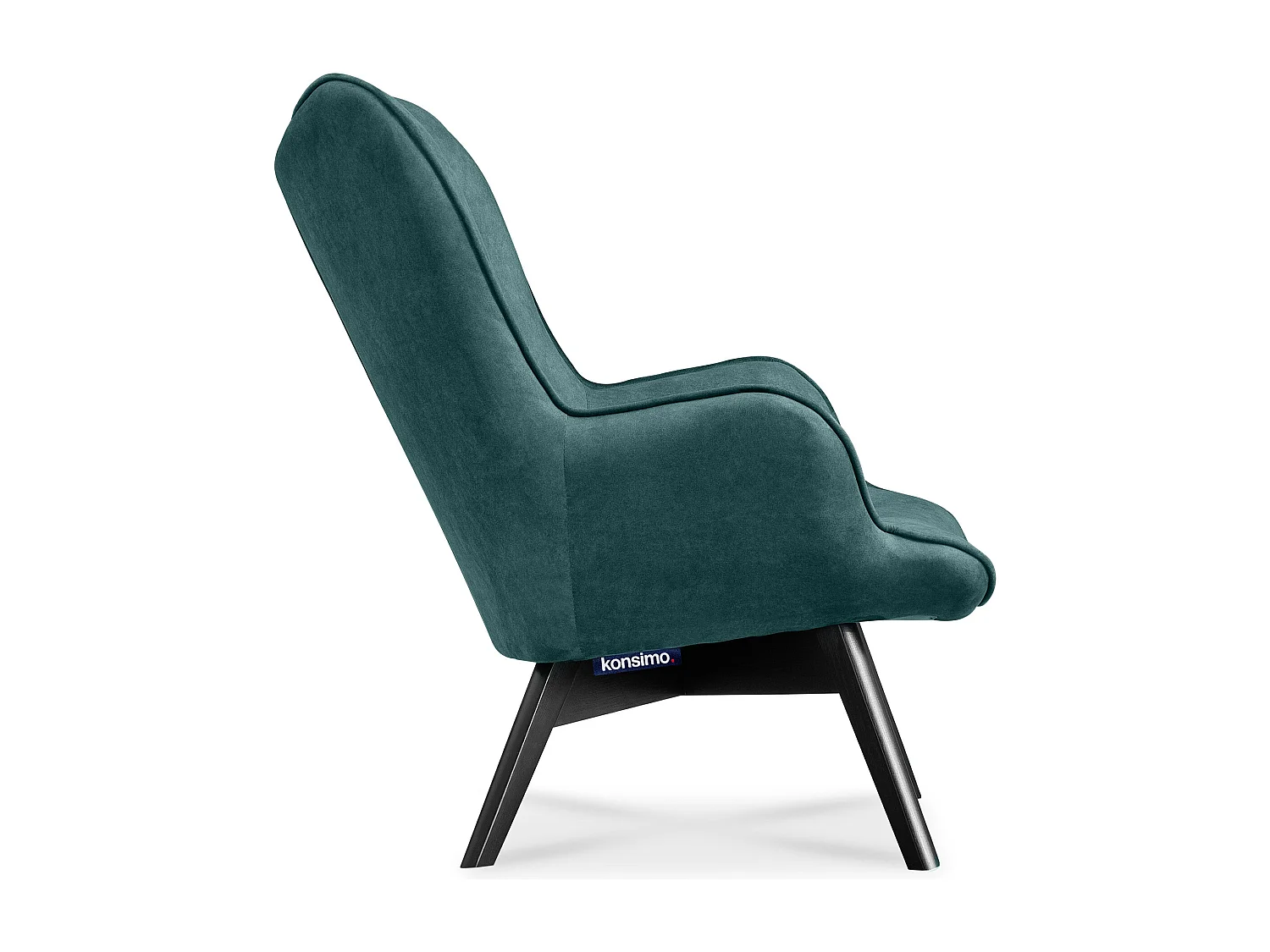 Einzelsessel - Blaugrün - GLORI