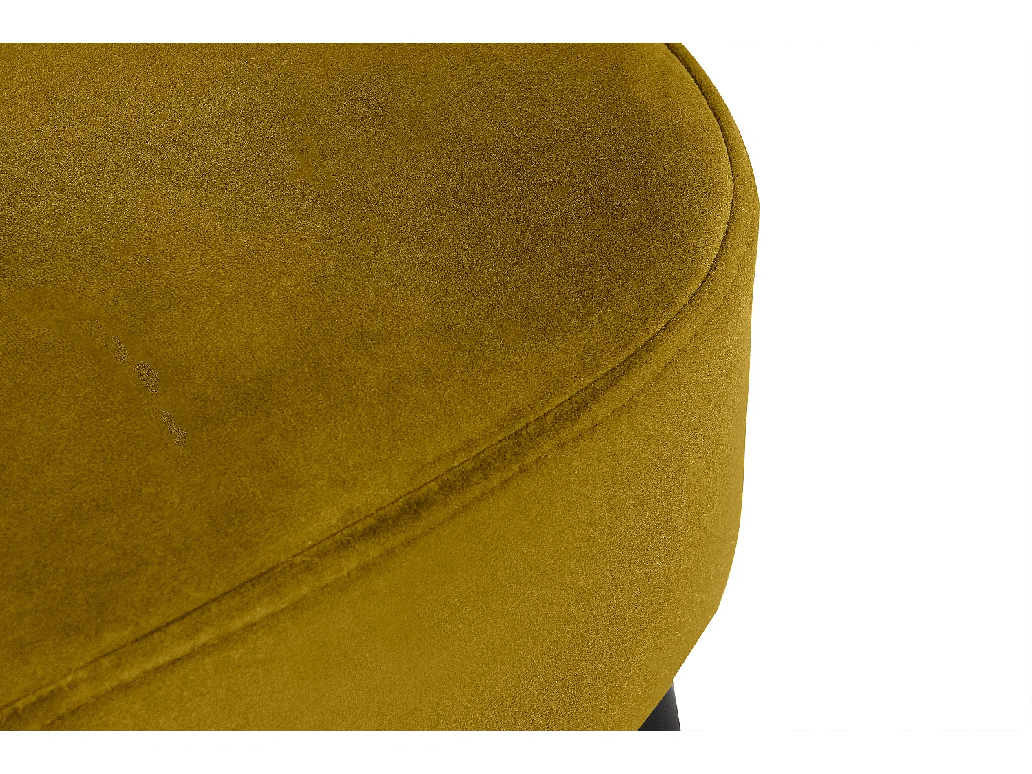 Einzelsessel - Gelb/Schwarz - DUCO