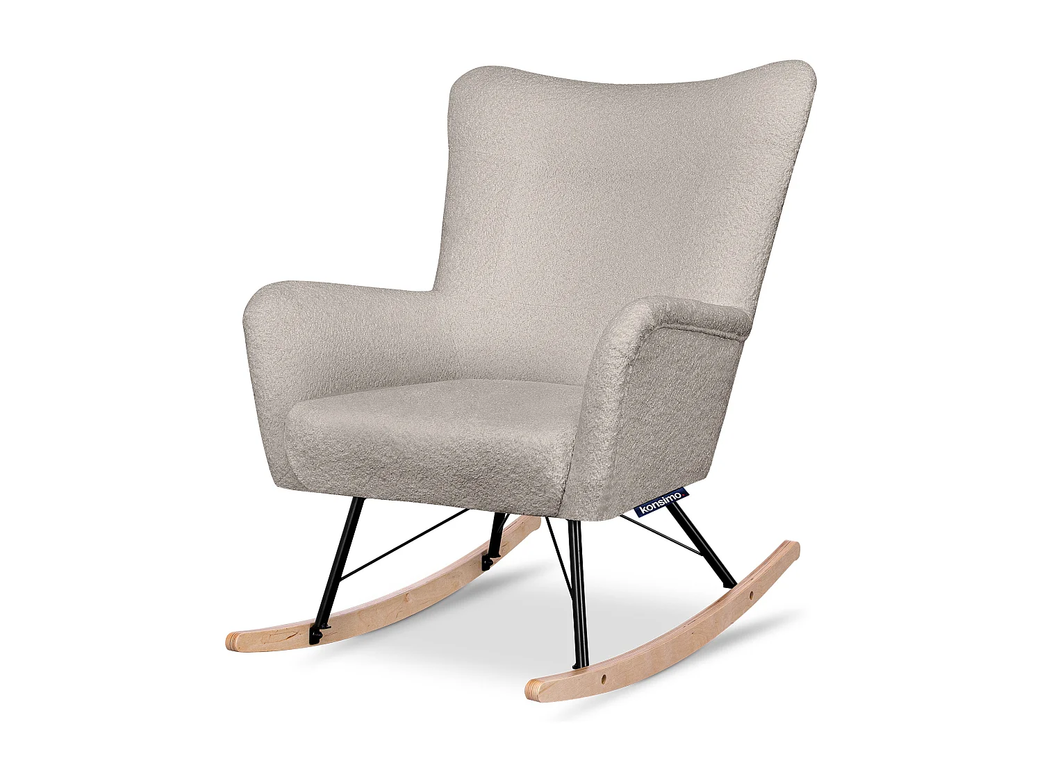 Schaukelsessel - Beige - ADDUCTI