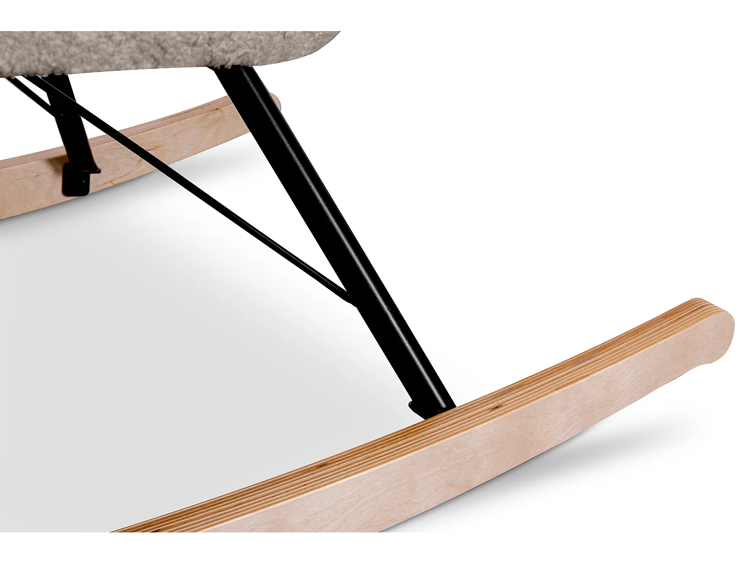 Schaukelsessel - Beige - ADDUCTI