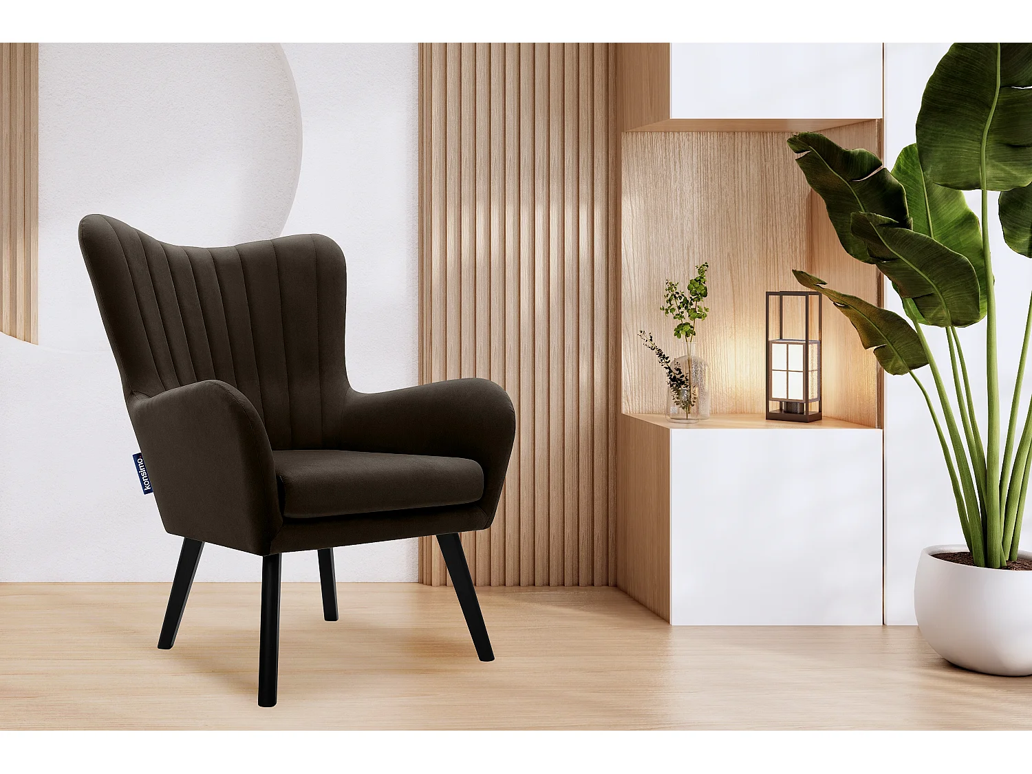 Einzelsessel - Braun - GADI