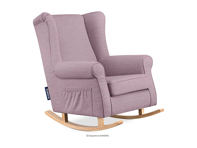 Schaukelsessel - Rosé - TULES