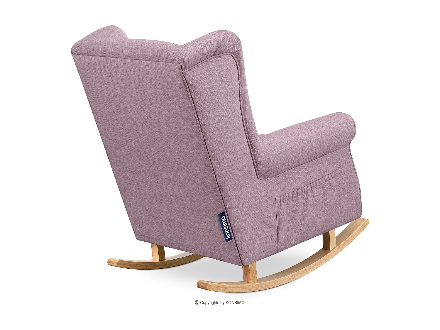 Schaukelsessel - Rosé - TULES