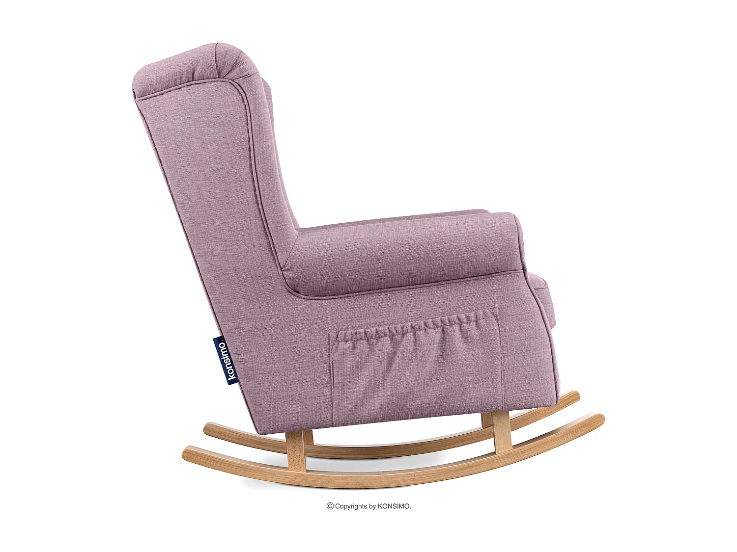 Schaukelsessel - Rosé - TULES