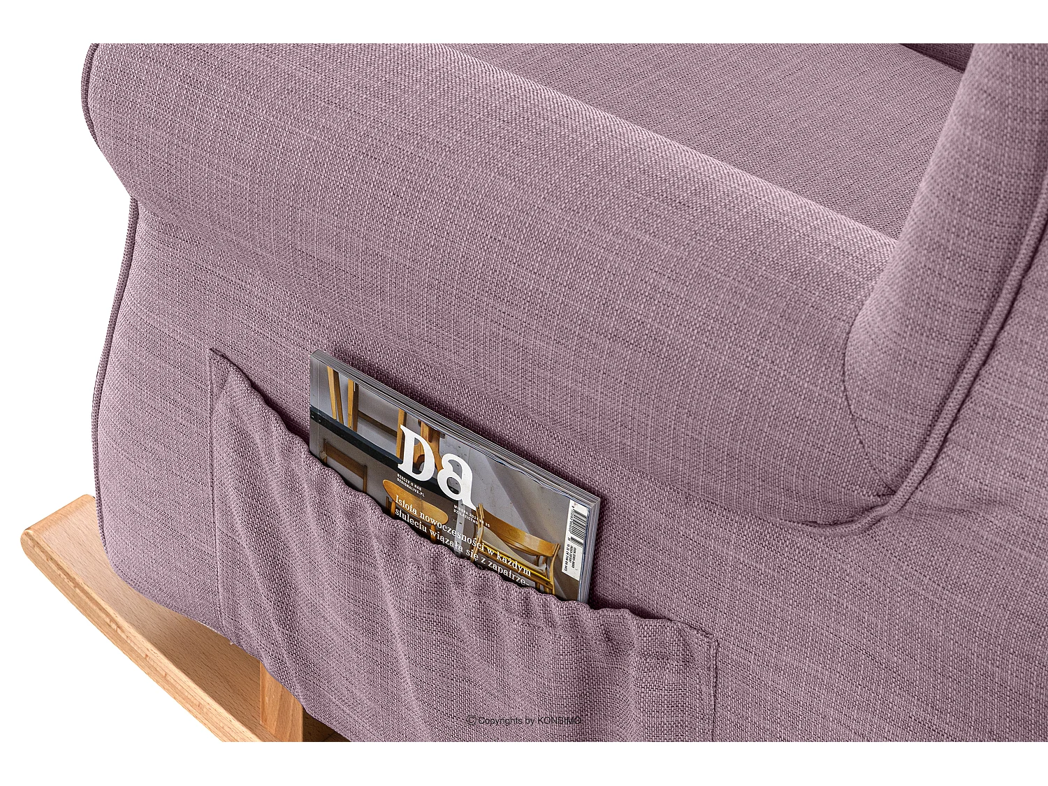 Schaukelsessel - Rosé - TULES