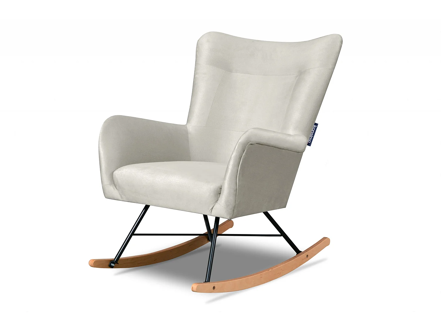 Schaukelsessel - Creme - ADDUCTI