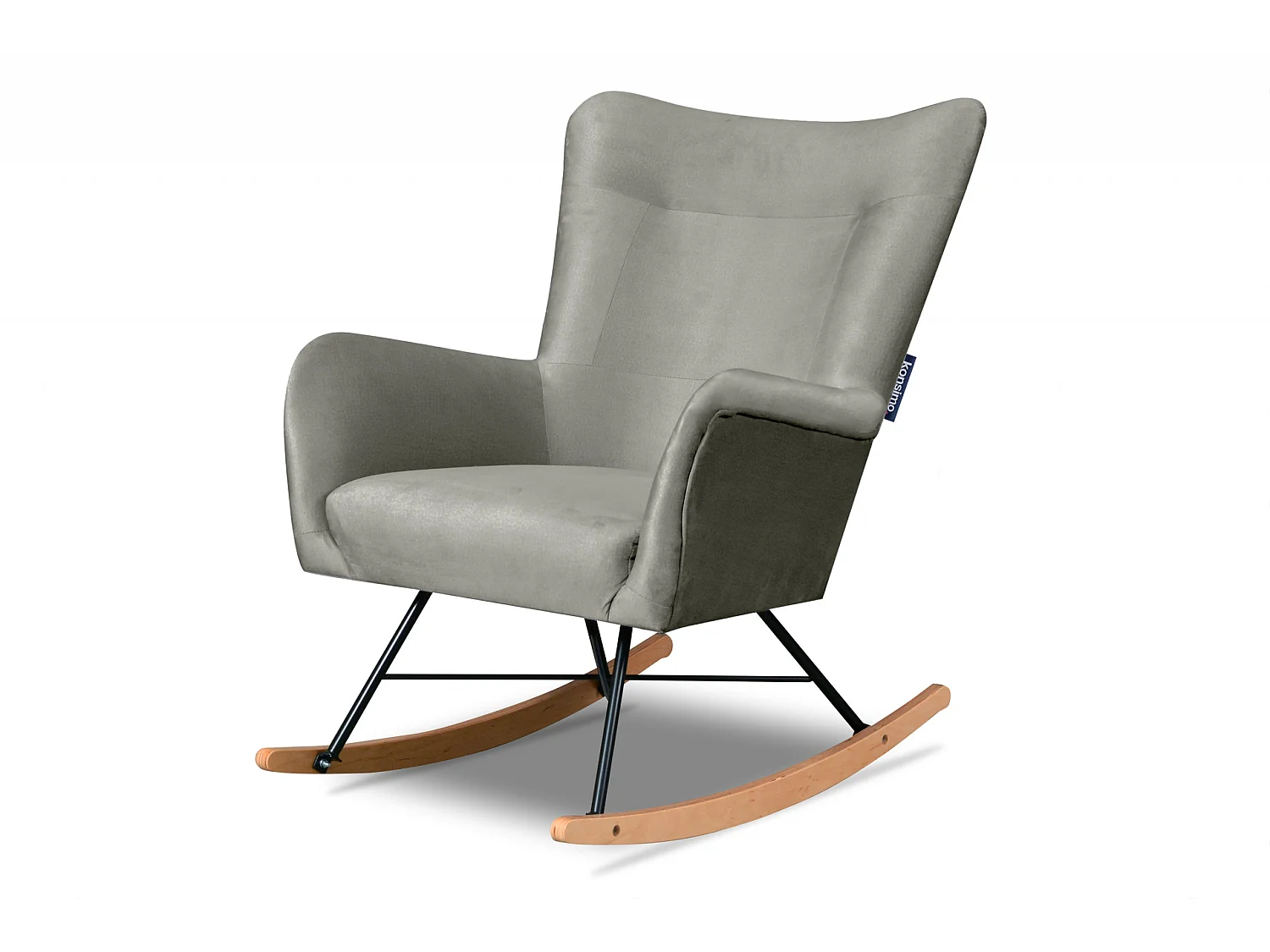 Schaukelsessel - Grau - ADDUCTI