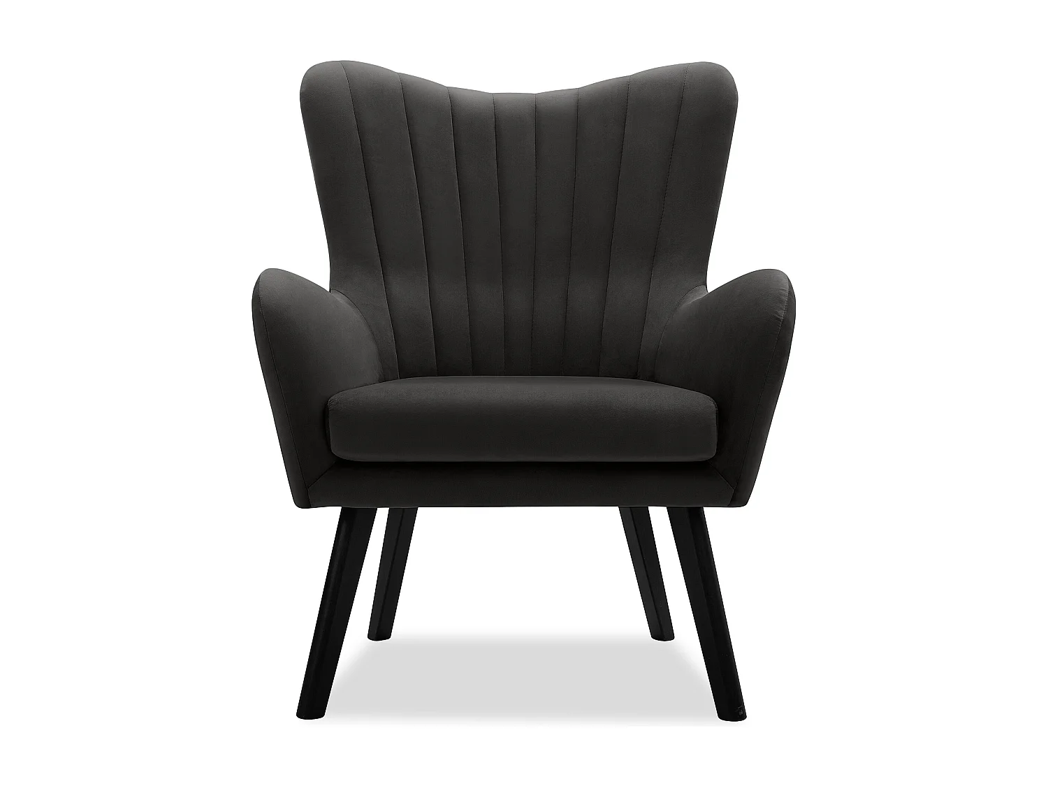 Einzelsessel - Dunkelgrau - GADI