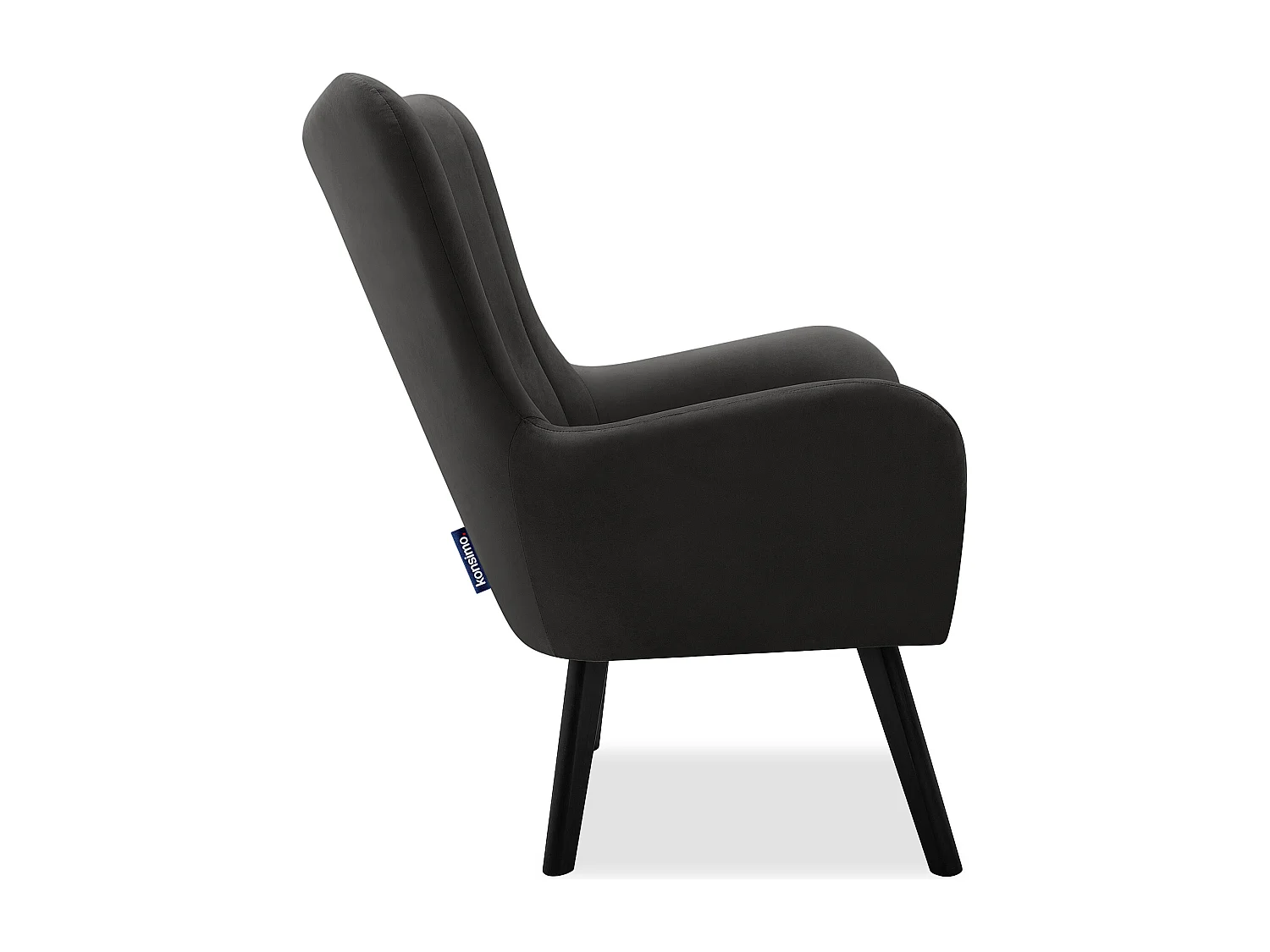 Einzelsessel - Dunkelgrau - GADI