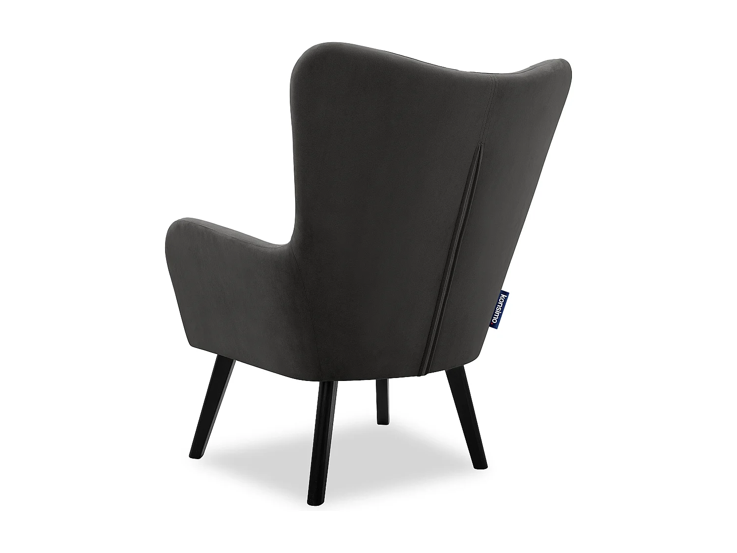 Einzelsessel - Dunkelgrau - GADI