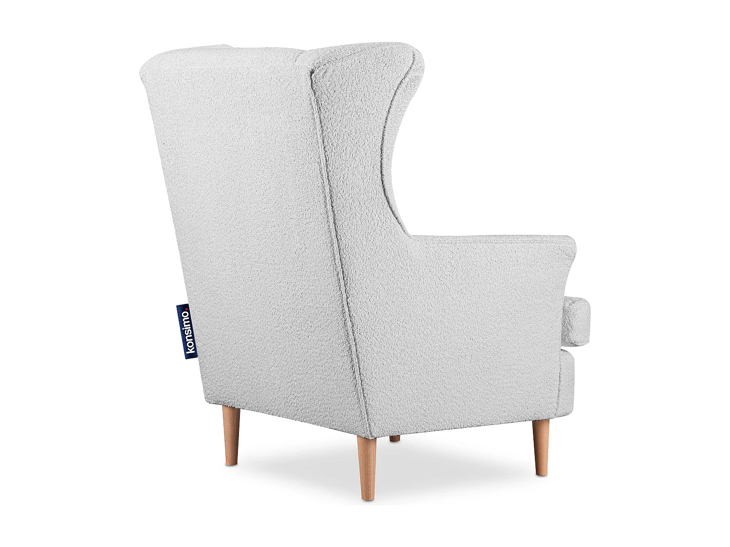 Ohrensessel - Hellgrau - STRALIS