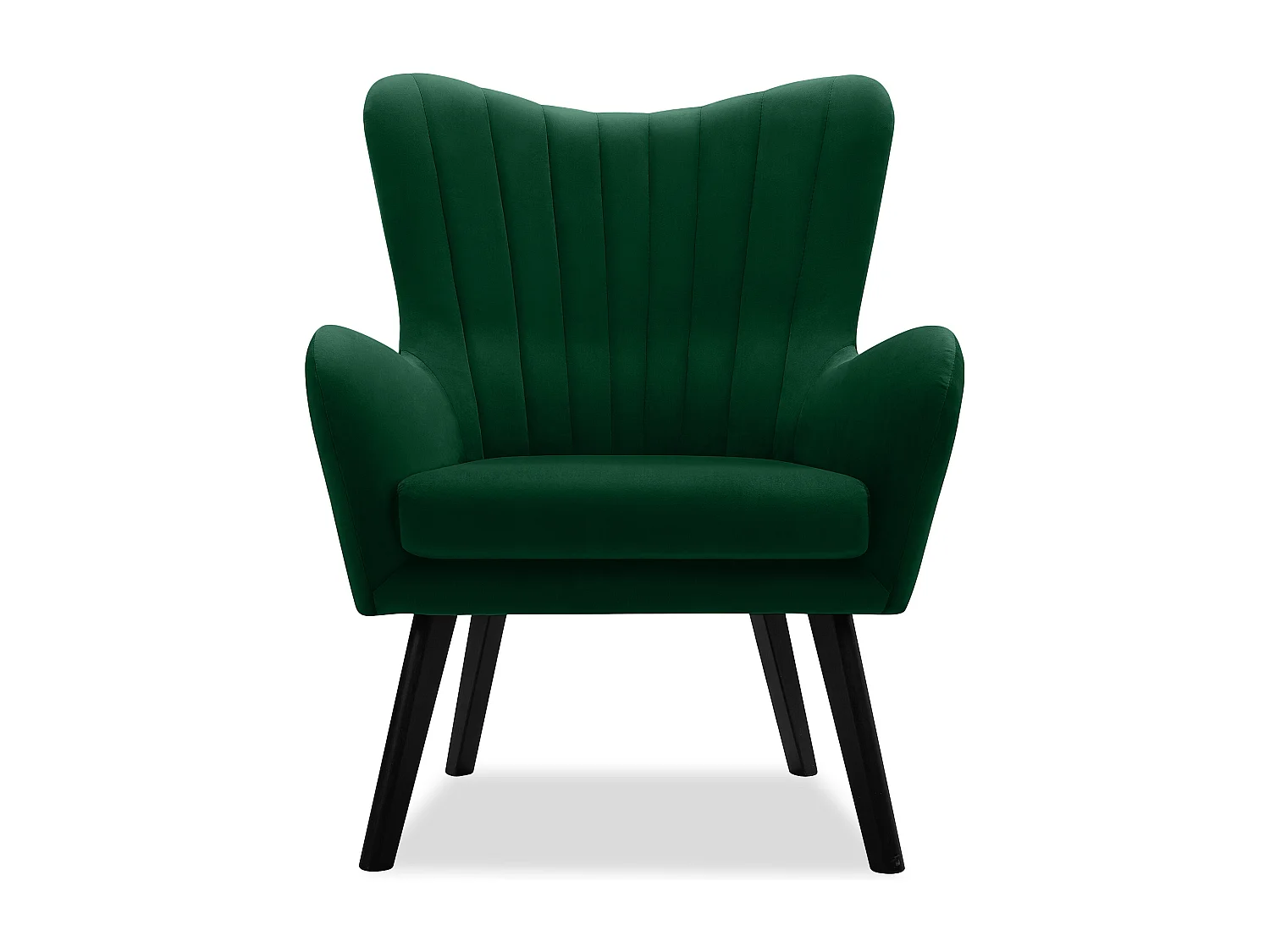 Einzelsessel - Dunkelgrün - GADI