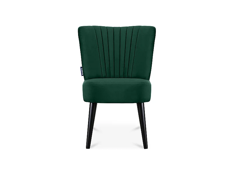 Einzelsessel - Dunkelgrün/Schwarz - DUCO
