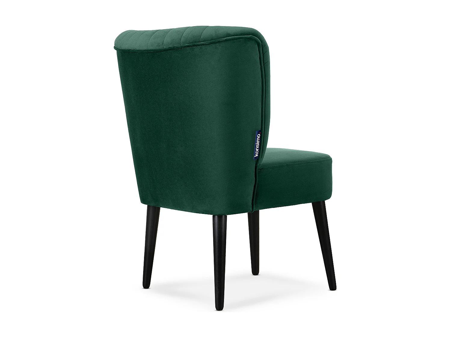 Einzelsessel - Dunkelgrün/Schwarz - DUCO