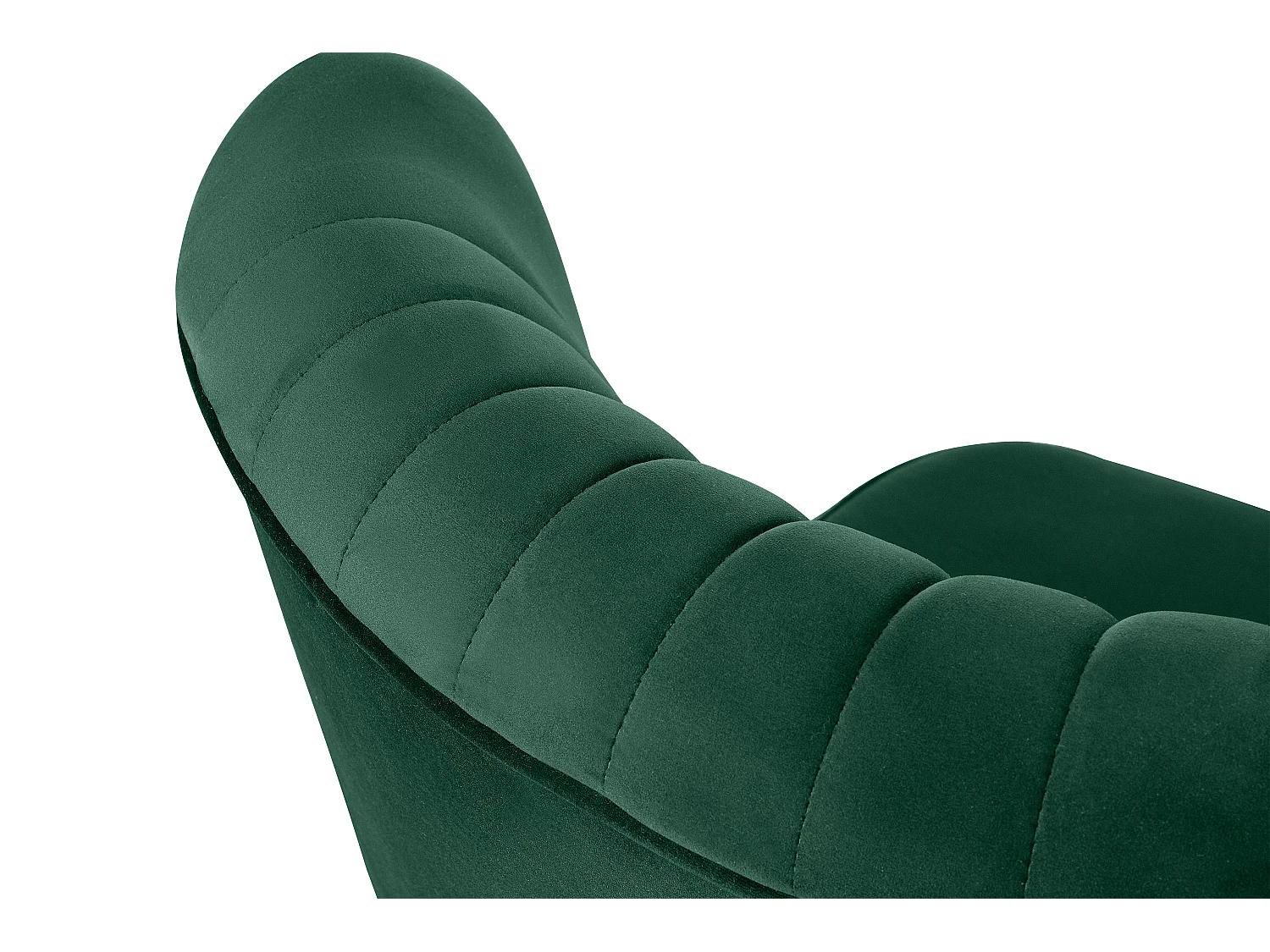 Einzelsessel - Dunkelgrün/Schwarz - DUCO