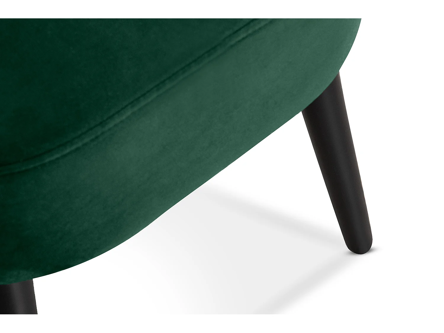 Einzelsessel - Dunkelgrün/Schwarz - DUCO