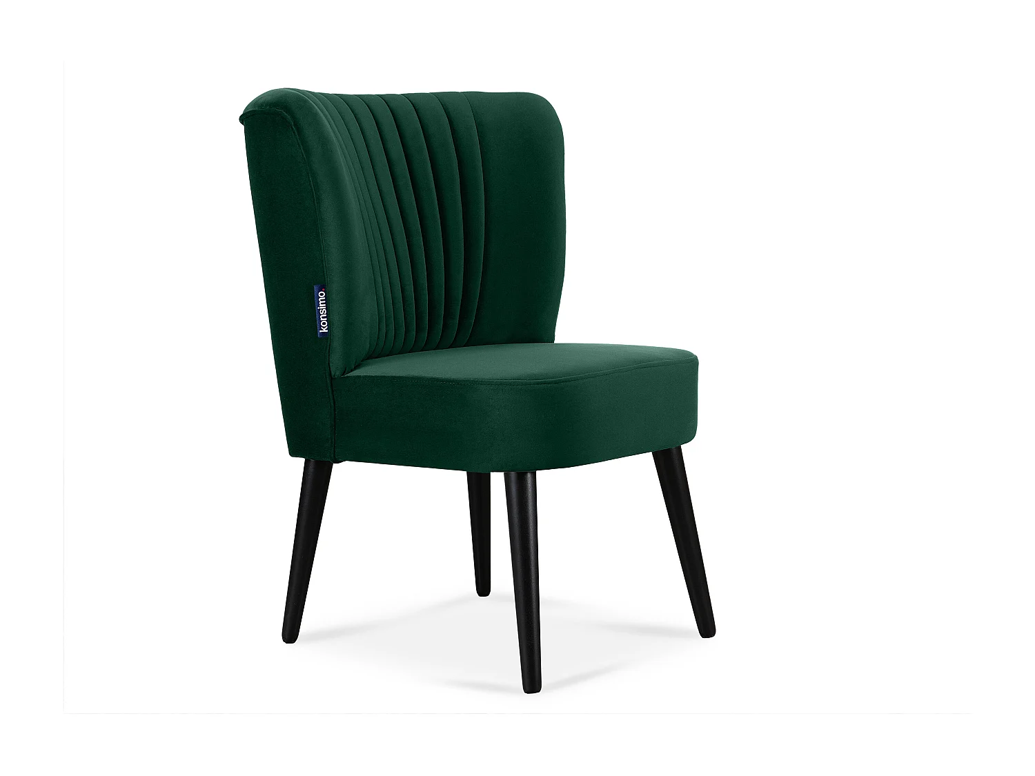 Einzelsessel - Dunkelgrün/Schwarz - DUCO