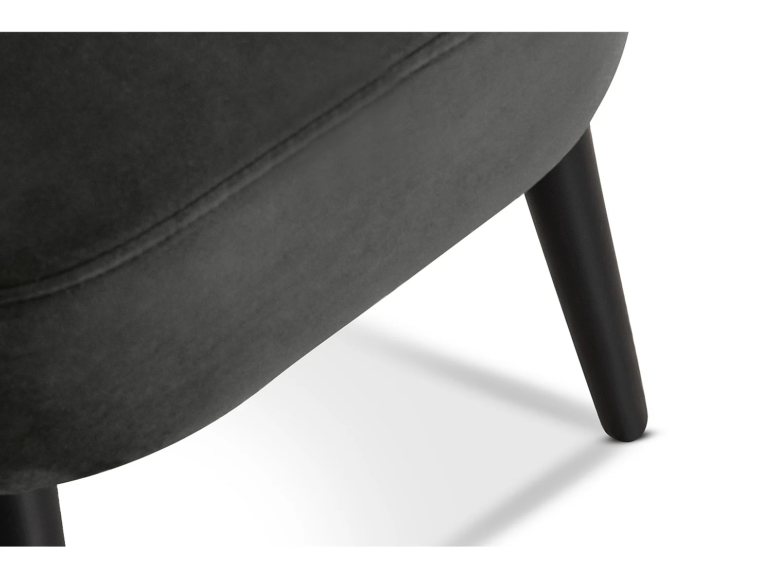 Einzelsessel - Graphit/Schwarz - DUCO