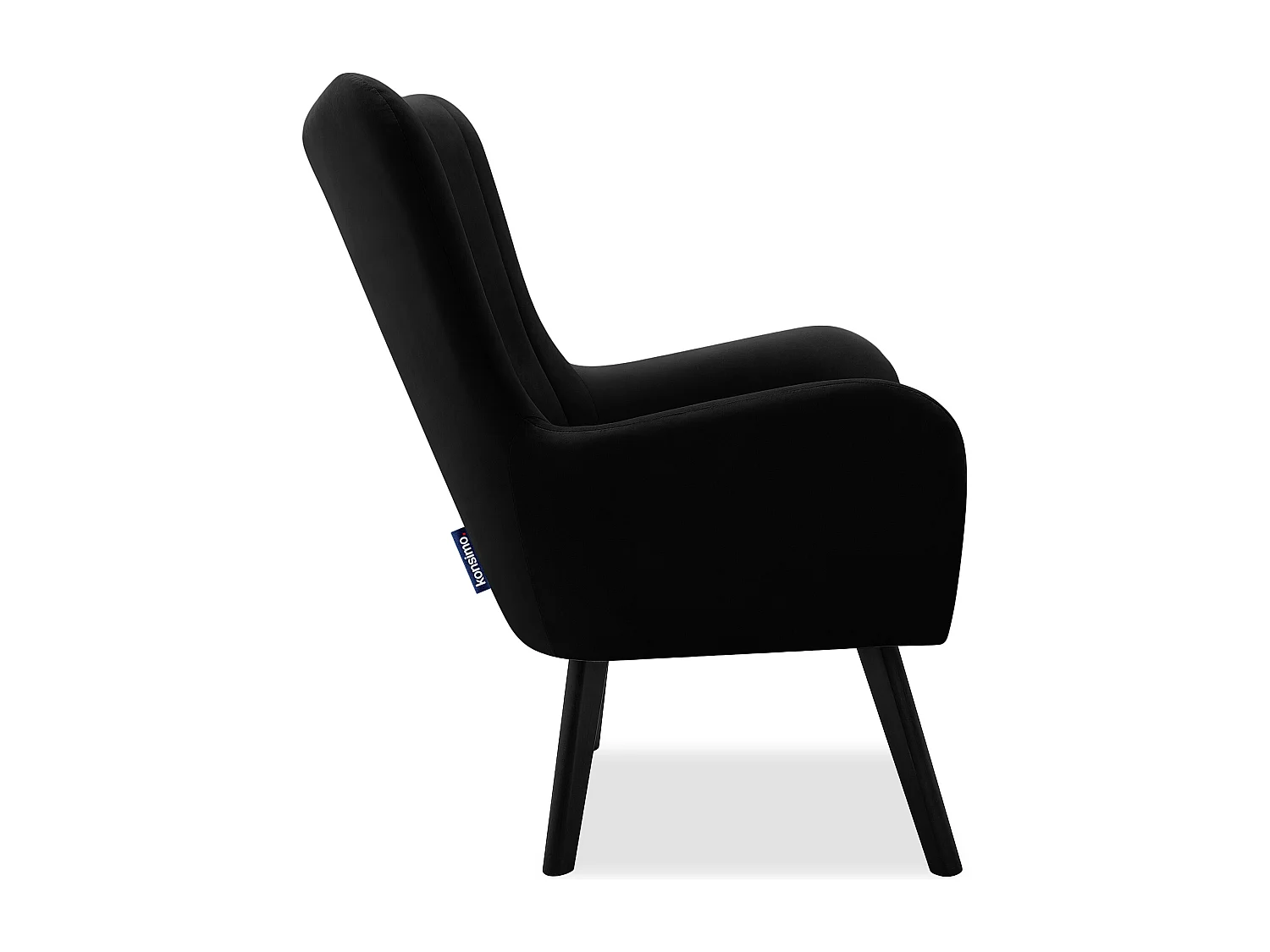 Einzelsessel - Schwarz - GADI