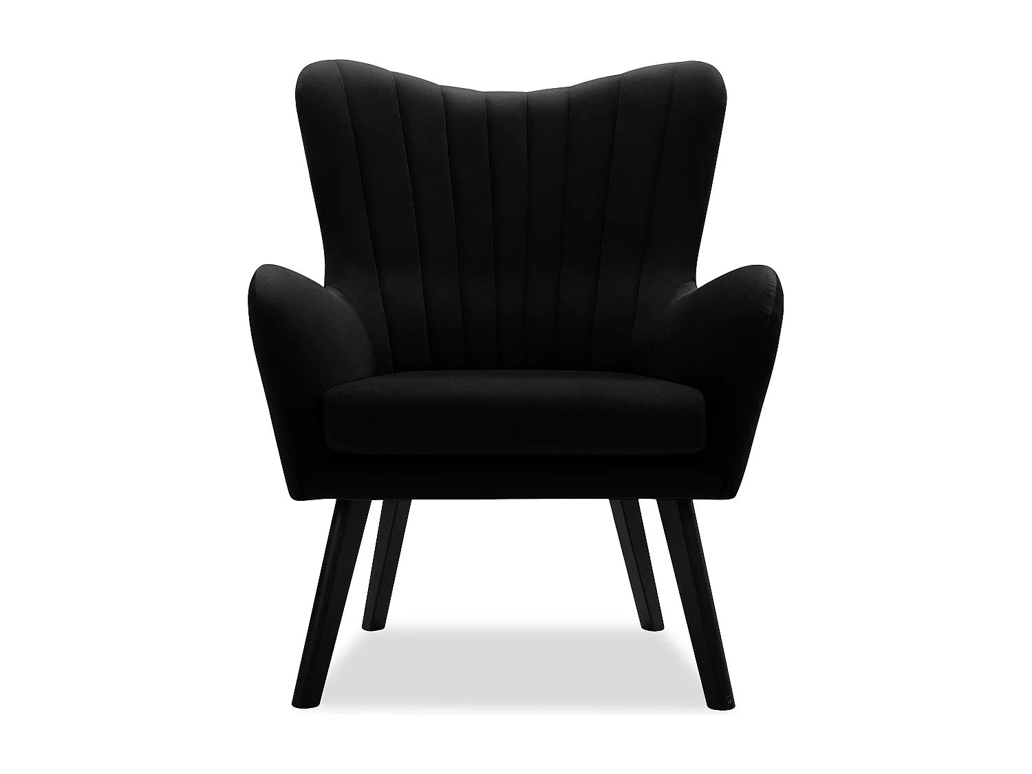 Einzelsessel - Schwarz - GADI