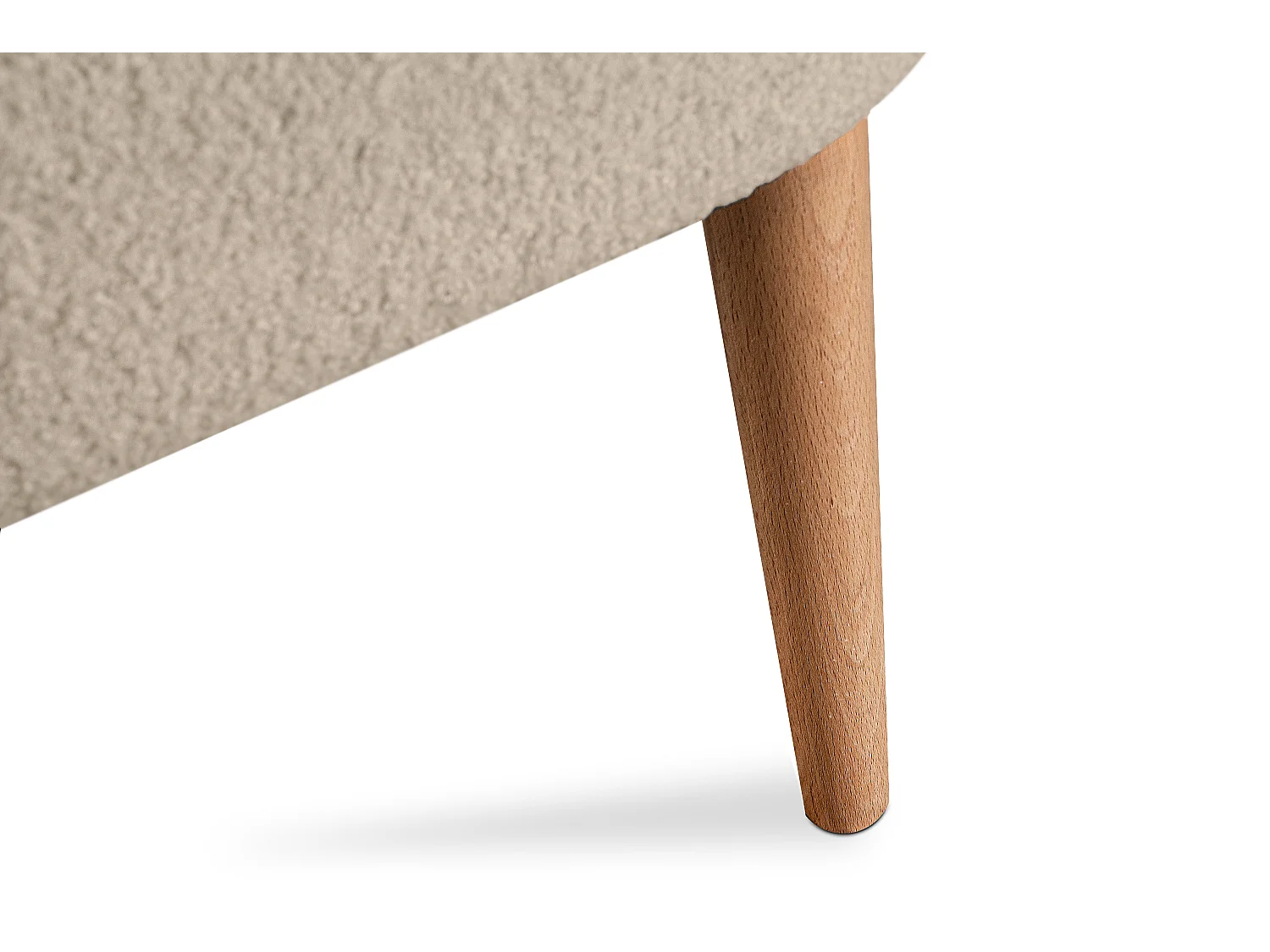 Einzelsessel - Beige/Eiche Dekor - APPA