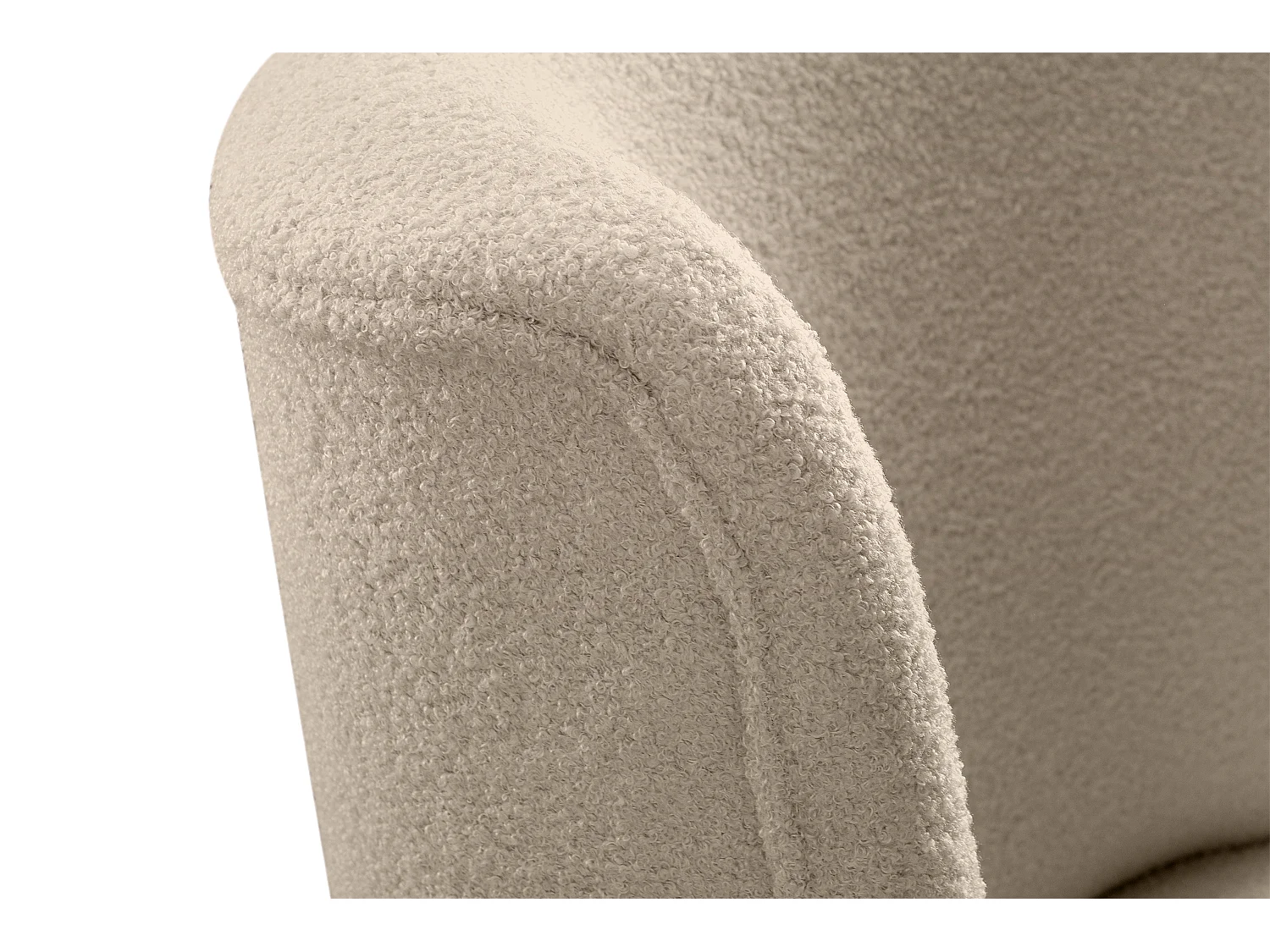 Einzelsessel - Beige/Eiche Dekor - APPA