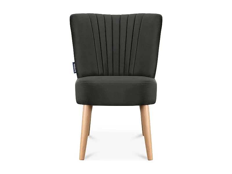 Einzelsessel - Graphit/Buche Dekor - DUCO