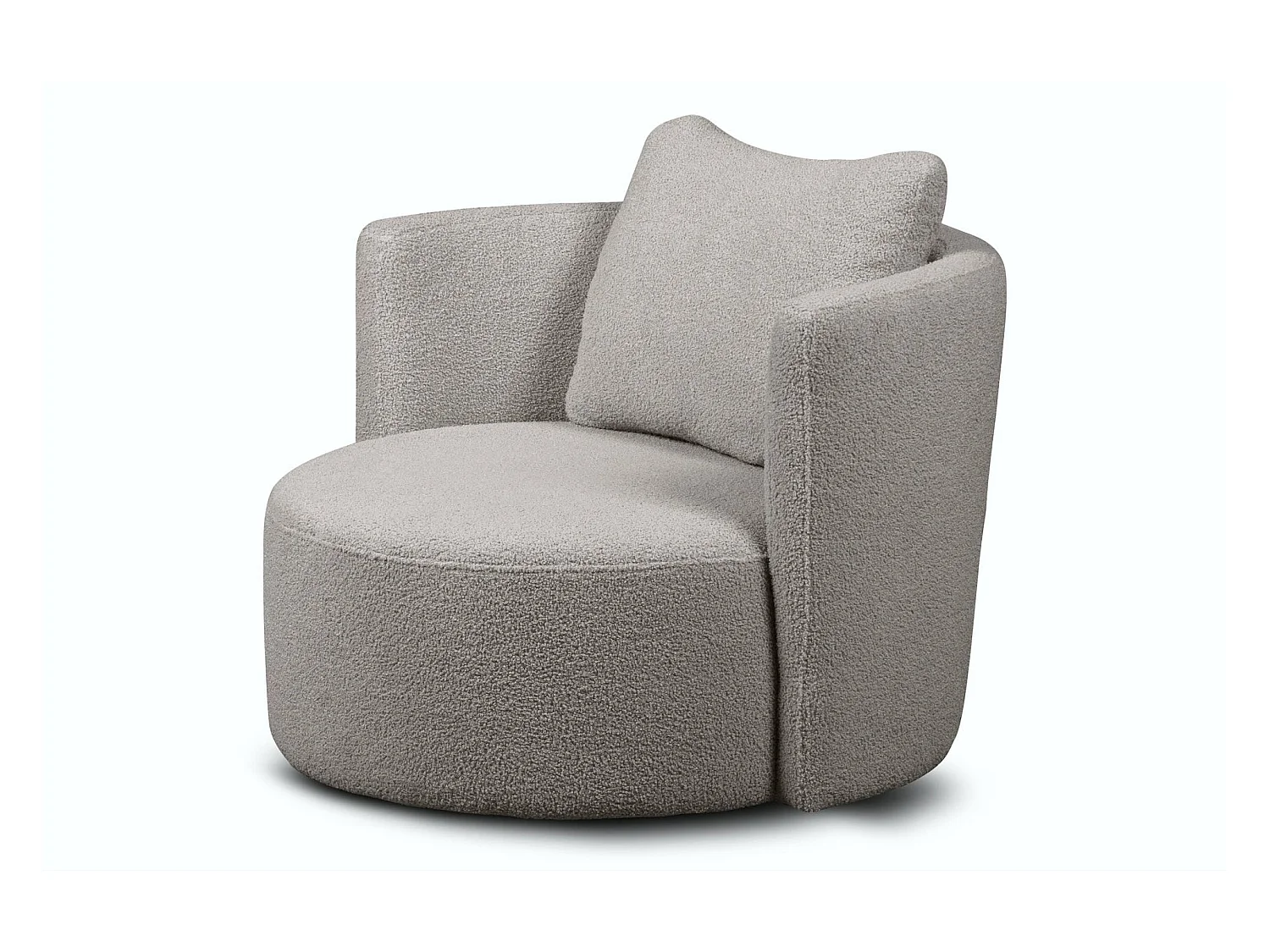 Drehsessel - Hellgrau - RAGGI